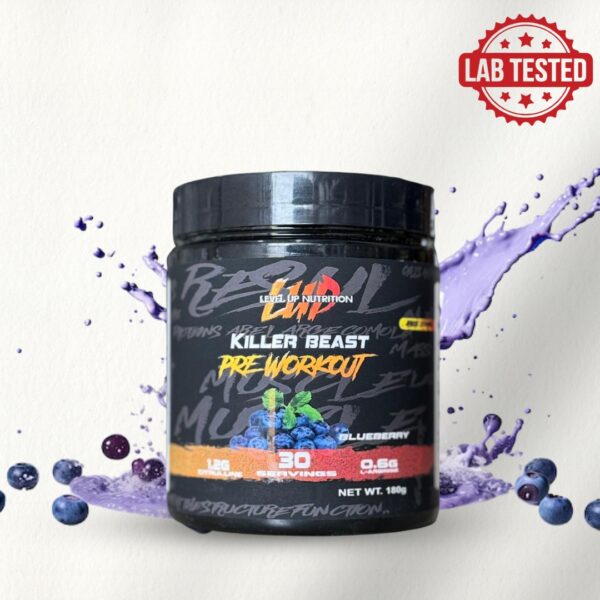 KILLER BEAST PRE-WORKOUT BLUEBERRY FLAVOUR