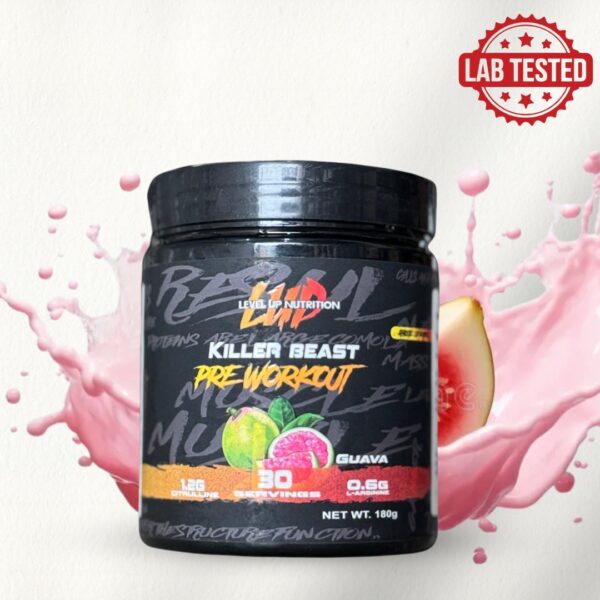 KILLER BEAST PRE-WORKOUT GUAVA FLAVOUR