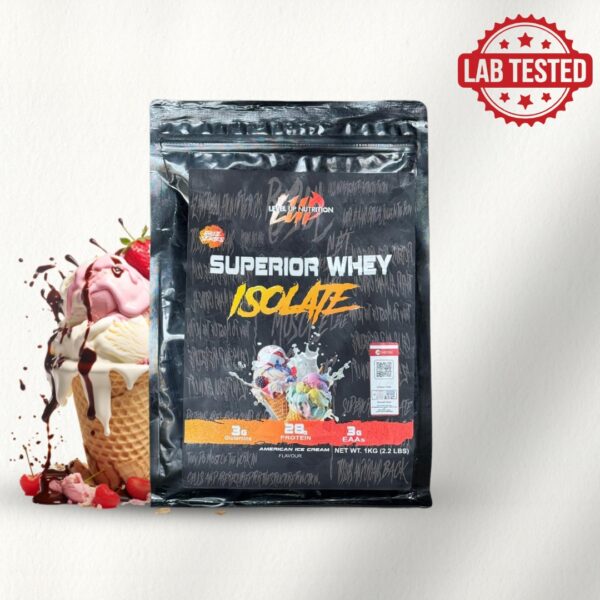 SUPERIOR WHEY ISOLATE AMERICAN ICE CREAM FLAVOUR