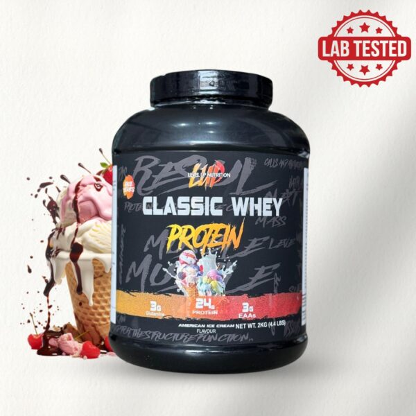 CLASSIC WHEY PROTEIN AMERICAN ICE CREAM FLAVOUR