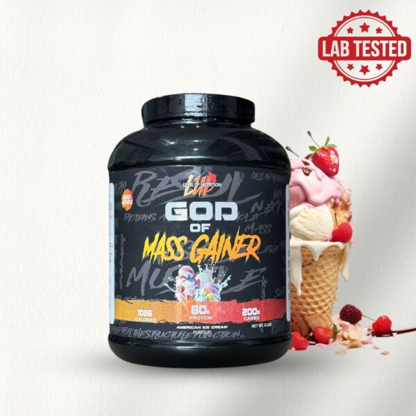 GOD OF MASS GAINER AMERICAN ICE CREAM FLAVOUR